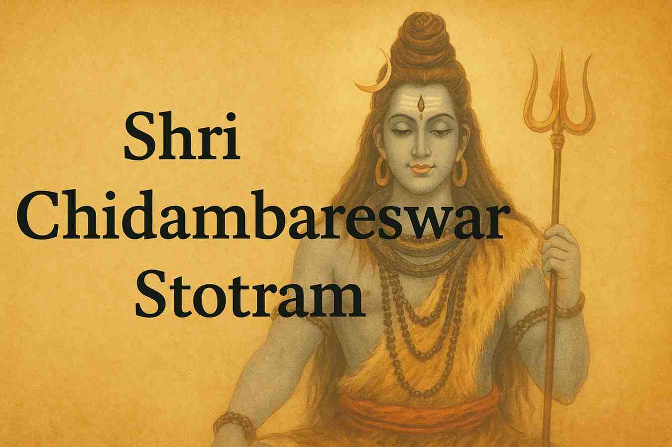 Chidambareshwara Strotram